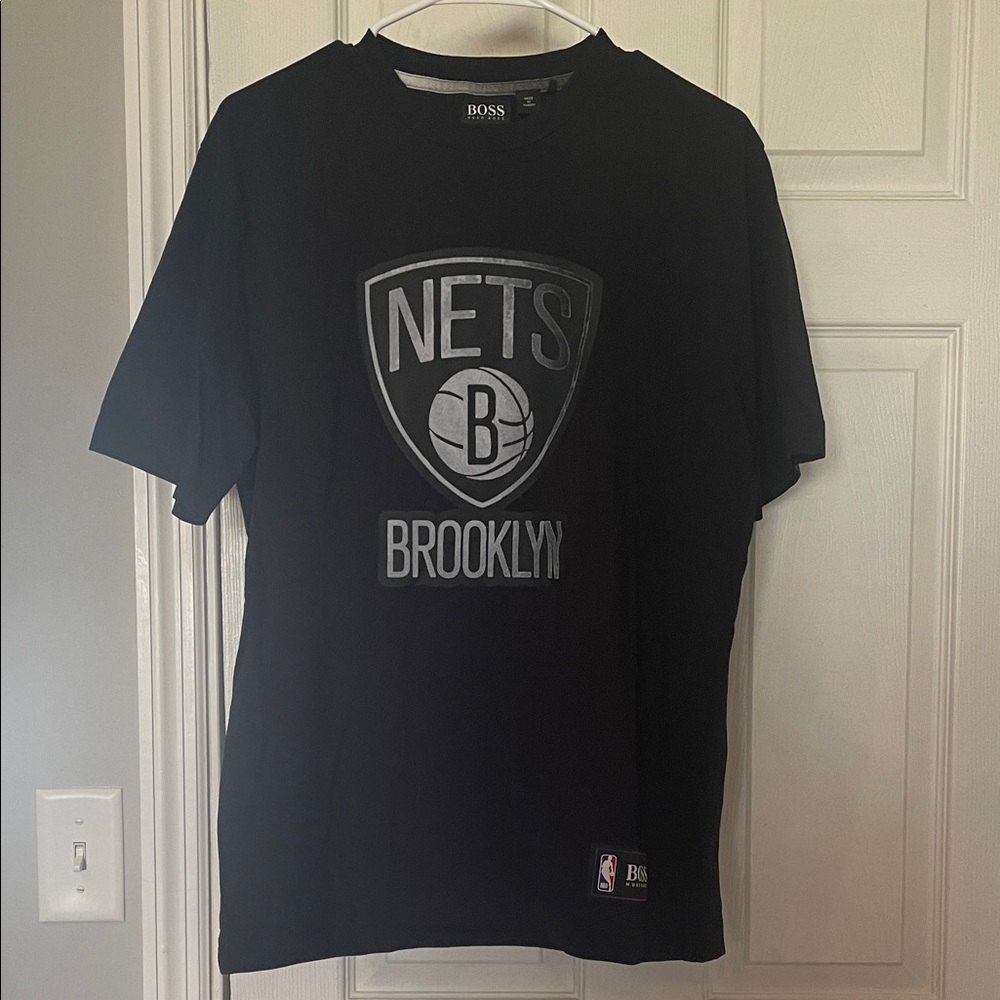 Hugo Boss Black and Gray Short Sleeve Tee